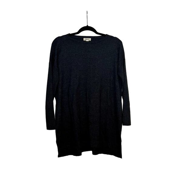 Women’s Dark Gray Tunic Sweater Size Small Style & Co - Picture 3 of 8